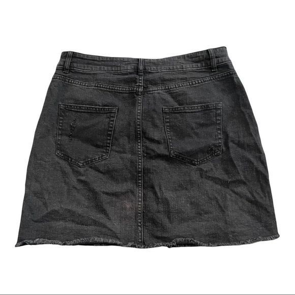 Wild‎ Fable Black Jean Skirt size 10 - Picture 3 of 7